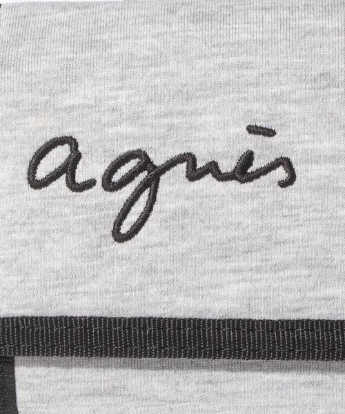 agnes b.（アニエスベー）の「GL11 E PORTEFEUILLE ロゴ刺繍 パスケース/財布（財布・キッズ・グレー系その他・UNI）」の6枚目の写真