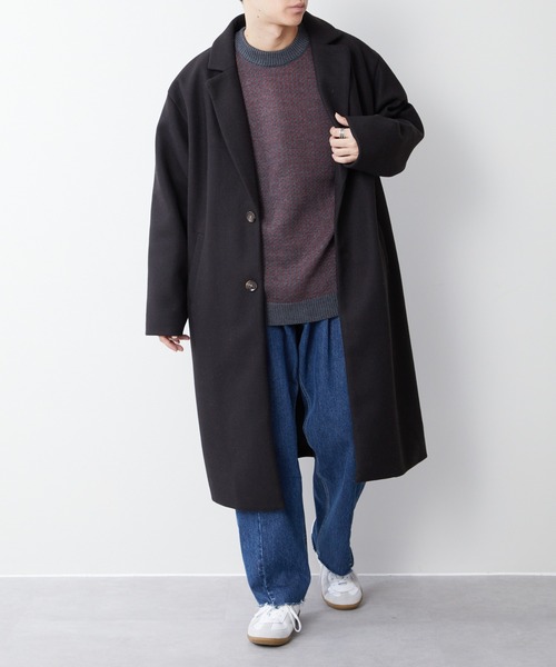 DISCOAT（ディスコート）の「バーズアイニットプルオーバー（ニット/セーター・レディース・ホワイト系その他/ブラック/チャコールグレー・MEDIUM/LARGE）」の4枚目の写真