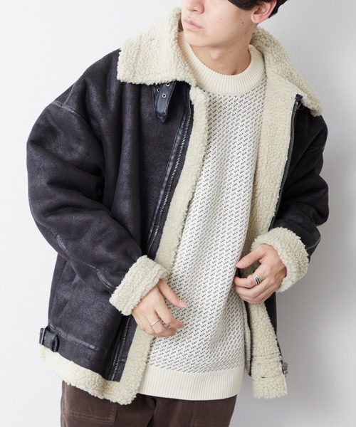 DISCOAT（ディスコート）の「バーズアイニットプルオーバー（ニット/セーター・レディース・ホワイト系その他/ブラック/チャコールグレー・MEDIUM/LARGE）」の19枚目の写真