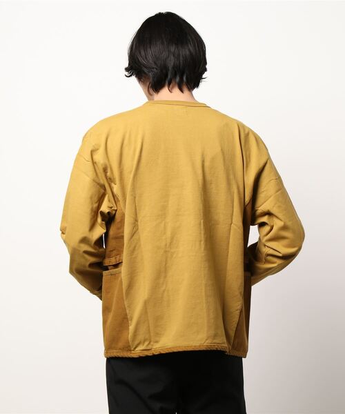 KRIFF MAYER（クリフメイヤー）の「サイドポケットクールタフロンTEE（Tシャツ/カットソー・メンズ・グリーン/チャコール/ベージュ/イエロー/レッド・MEDIUM/SMALL/X-LARGE/LARGE）」の7枚目の写真