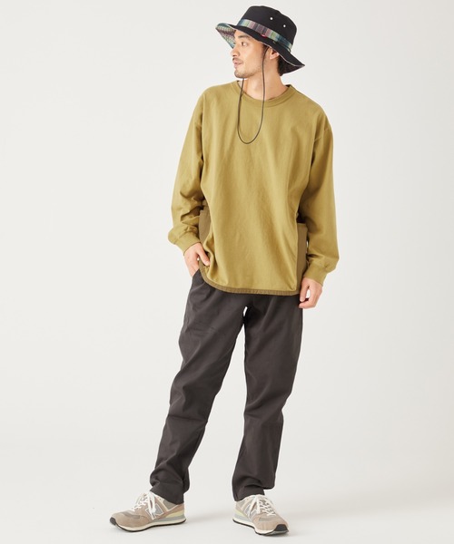 KRIFF MAYER（クリフメイヤー）の「サイドポケットクールタフロンTEE（Tシャツ/カットソー・メンズ・グリーン/チャコール/ベージュ/イエロー/レッド・MEDIUM/SMALL/X-LARGE/LARGE）」の16枚目の写真