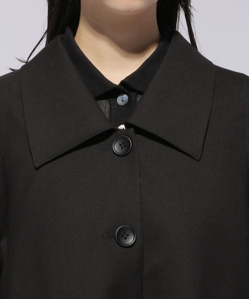 チェック/ムジパフショートブルゾン(HARE)