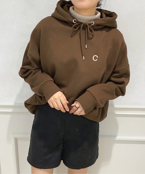 apres jour(アプレジュール)の「バックプリントパーカー【ZOZOTOWN限定アイテム】【1.1】(パーカー・レディース・ピンク/ブラック/オフホワイト/ダークブラウン・フリー/X-LARGE)」の22枚目の写真