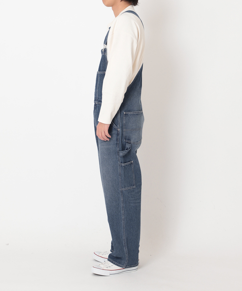 JOURNAL STANDARD（ジャーナルスタンダード）の「デニム トレイル オーバーオール（サロペット/オーバーオール・メンズ・インディゴブルー/アイボリー・MEDIUM/LARGE）」の15枚目の写真