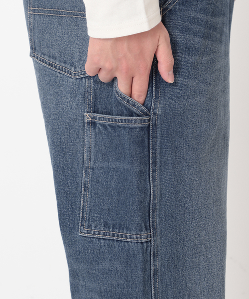 JOURNAL STANDARD（ジャーナルスタンダード）の「デニム トレイル オーバーオール（サロペット/オーバーオール・メンズ・インディゴブルー/アイボリー・MEDIUM/LARGE）」の19枚目の写真