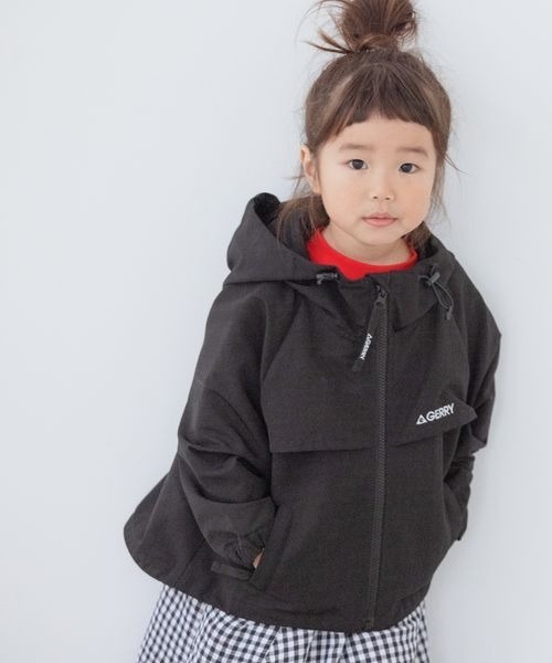 LOWRYS FARM(ローリーズファーム)の「GERRYマンパ 264169(マウンテンパーカー・キッズ・ブラック/アイボリー・110cm/130cm/150cm)」の2枚目の写真