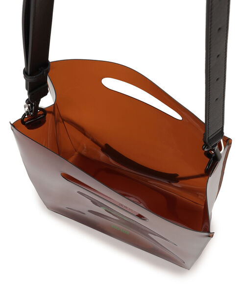 NaNa-NaNa(ナナナナ)の「NaNa-NaNa / ナナナナ PVC RECYCLED BAG A4(ショルダーバッグ・レディース・ブラック/ブラウン・FREE)」の7枚目の写真