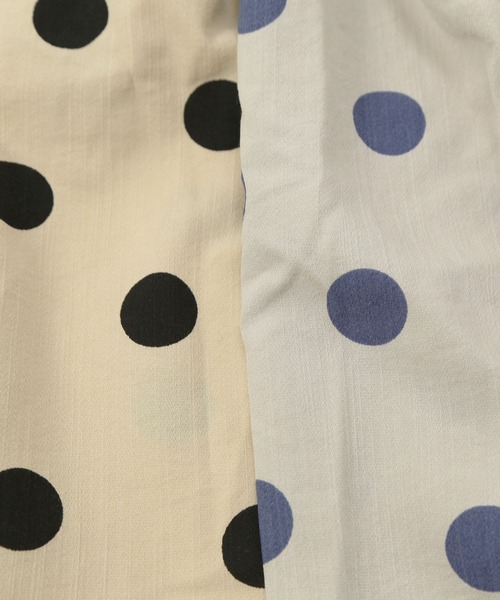 DILASH(ディラッシュ)の「ドット総柄プリントジャンパースカート(ジャンパースカート・キッズ・ブラック/ブルー・90/100/110/120/80/130/140)」の7枚目の写真