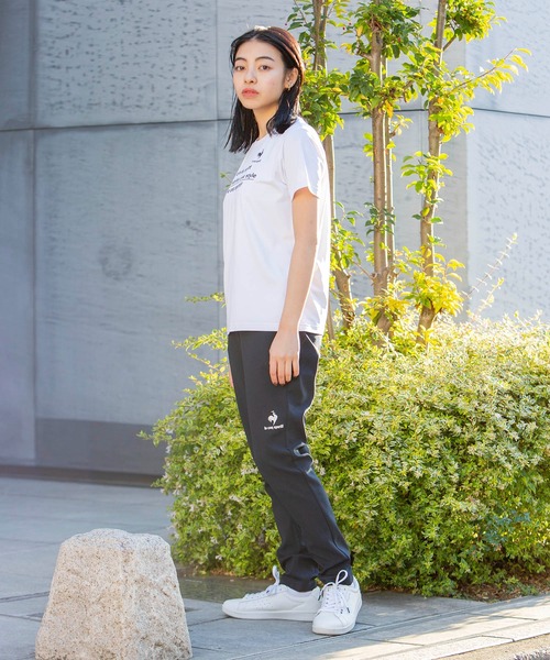 le coq sportif(ルコックスポルティフ)の「グランスーツロングパンツ レディース ウェア ロングパンツ ボトムス トレーニング トレーニングウェア スポーツウェア(その他パンツ・レディース・ライトグレー/ブラック/ネイビー・S/M/L/XL)」の11枚目の写真
