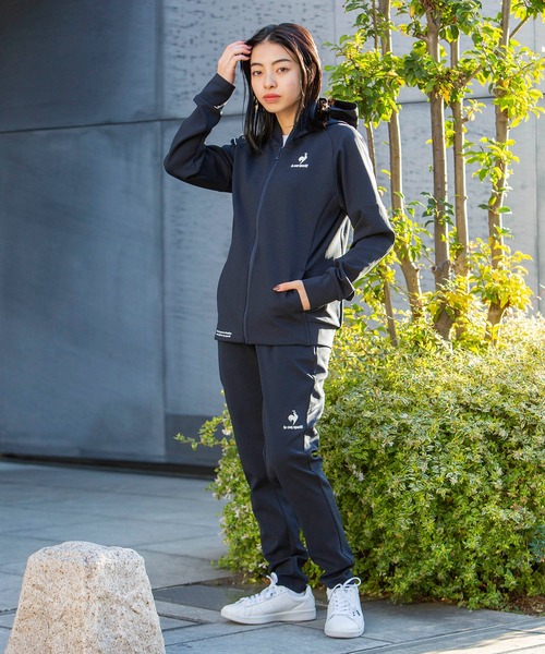 le coq sportif(ルコックスポルティフ)の「グランスーツロングパンツ レディース ウェア ロングパンツ ボトムス トレーニング トレーニングウェア スポーツウェア(その他パンツ・レディース・ライトグレー/ブラック/ネイビー・S/M/L/XL)」の16枚目の写真