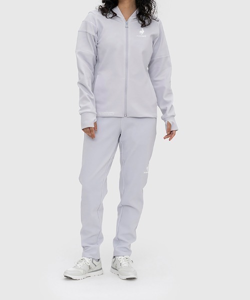 le coq sportif(ルコックスポルティフ)の「グランスーツロングパンツ レディース ウェア ロングパンツ ボトムス トレーニング トレーニングウェア スポーツウェア(その他パンツ・レディース・ライトグレー/ブラック/ネイビー・S/M/L/XL)」の17枚目の写真