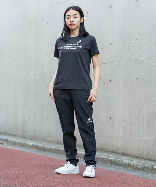 le coq sportif(ルコックスポルティフ)の「グランスーツロングパンツ レディース ウェア ロングパンツ ボトムス トレーニング トレーニングウェア スポーツウェア(その他パンツ・レディース・ライトグレー/ブラック/ネイビー・S/M/L/XL)」の21枚目の写真