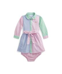 POLO RALPH LAUREN CHILDRENSWEAR（ポロ ラルフ ローレン チルドレンズウェア）の「シアサッカー ファン シャツドレス & ブルマー（ワンピース・キッズ）」