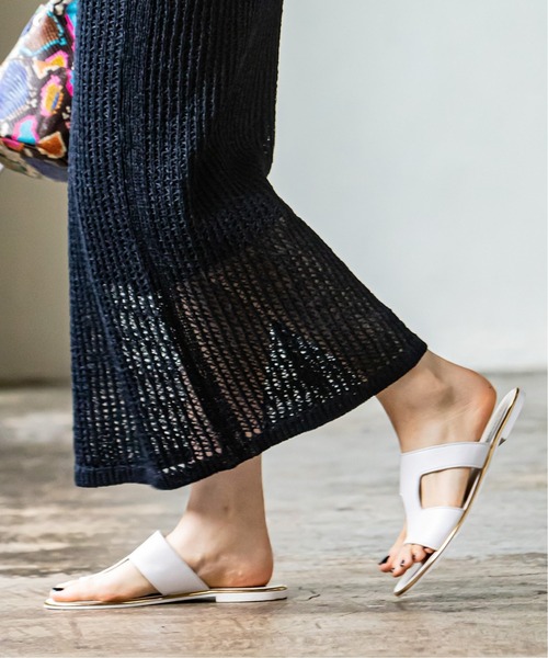 Noble(ノーブル)の「ペーパーヤーンメッシュニットスカート◆(スカート・レディース・ネイビー/ナチュラル/モカ・FREE)」の12枚目の写真