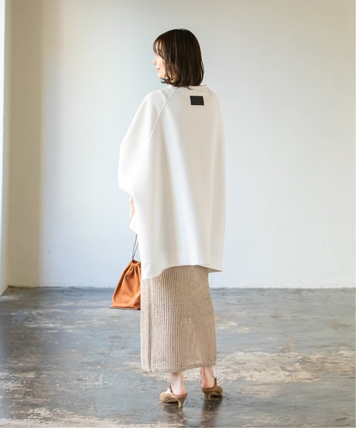 ノ*ル様 新品同様ペーパーヤーンメッシュニット Noble（ノーブル）の「ペーパーヤーンメッシュニットスカート