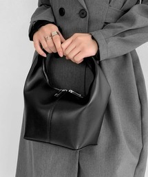 【ZOZOTOWN限定】Double zip hand bag / ダブルジップハンドバッグ