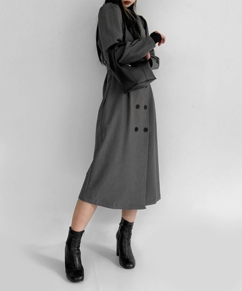 LVEU.（ラブユ.）の「【ZOZOTOWN限定】Double zip hand bag / ダブルジップハンドバッグ（ハンドバッグ・レディース・ブラック/ベージュ・FREE）」の13枚目の写真