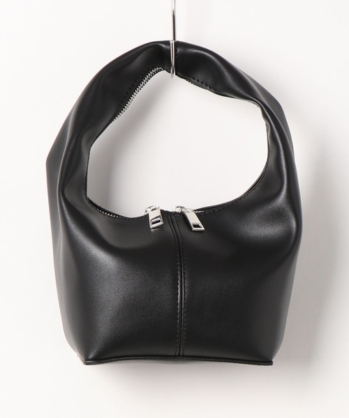 LVEU.（ラブユ.）の「【ZOZOTOWN限定】Double zip hand bag / ダブルジップハンドバッグ（ハンドバッグ・レディース・ブラック/ベージュ・FREE）」の20枚目の写真