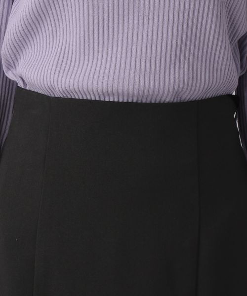 LOWRYS FARM（ローリーズファーム）の「ラクビハイウエストマーメイドスカート　268480（スカート・レディース・ブラック/アイボリー/ブラウン/ダークブラウン/ブルー/グリーン・SMALL/MEDIUM/LARGE）」の10枚目の写真