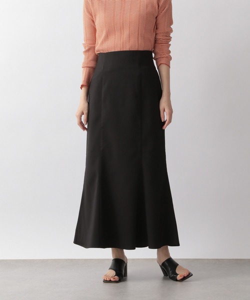 LOWRYS FARM（ローリーズファーム）の「ラクビハイウエストマーメイドスカート　268480（スカート・レディース・ブラック/アイボリー/ブラウン/ダークブラウン/ブルー/グリーン・SMALL/MEDIUM/LARGE）」の20枚目の写真