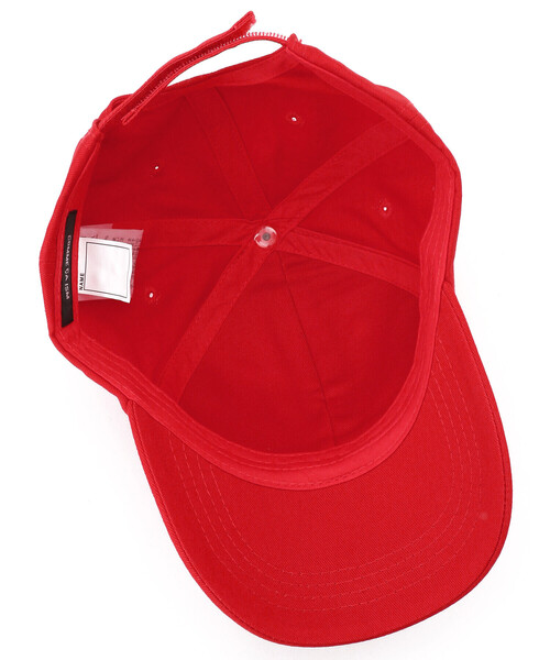 COMME CA ISM(コムサイズム)の「UVカット キャップ(キャップ・キッズ・ベージュ/ネイビー/レッド/ホワイト・MEDIUM/LARGE)」の9枚目の写真