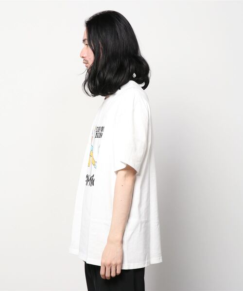 Gramicci（グラミチ）の「GRAMICCI/グラミチ KEEP ON HIKING TEE Tシャツ/カットソー/半袖 アウトドア/ハイキング G2SU-T007（Tシャツ/カットソー・メンズ・ブラック/ホワイト/レッド・M/L/XL/XXL）」の4枚目の写真