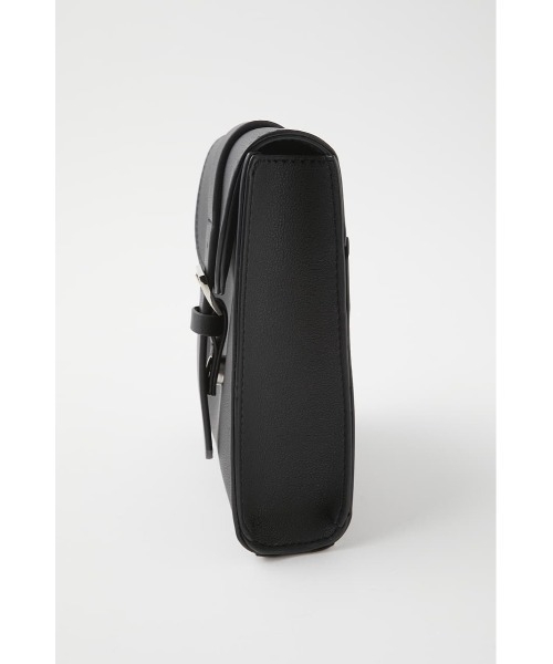 MOUSSY（マウジー）の「BELT MINI ポシェット（ボディバッグ/ウエストポーチ・レディース・ブラック/ライトベージュ・FREE）」の7枚目の写真