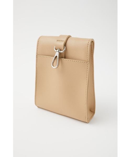 MOUSSY（マウジー）の「BELT MINI ポシェット（ボディバッグ/ウエストポーチ・レディース・ブラック/ライトベージュ・FREE）」の17枚目の写真