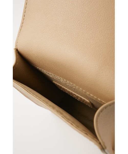 MOUSSY（マウジー）の「BELT MINI ポシェット（ボディバッグ/ウエストポーチ・レディース・ブラック/ライトベージュ・FREE）」の21枚目の写真