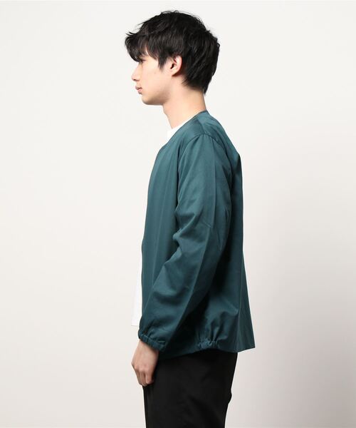 BACK NUMBER（バックナンバー）の「【BACK NUMBER】ノーカラージャケット（ノーカラージャケット・メンズ・ブラック/ベージュ/グリーン・XL/M/L）」の4枚目の写真