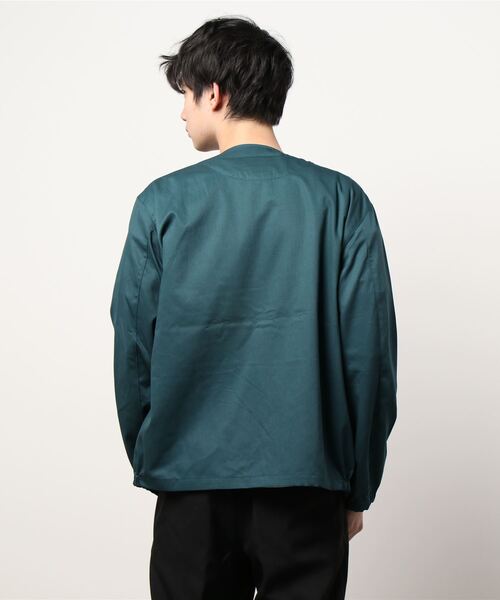 BACK NUMBER（バックナンバー）の「【BACK NUMBER】ノーカラージャケット（ノーカラージャケット・メンズ・ブラック/ベージュ/グリーン・XL/M/L）」の6枚目の写真