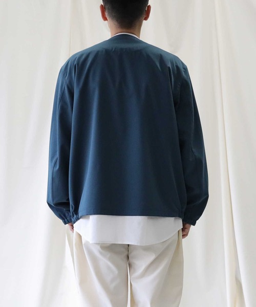 BACK NUMBER（バックナンバー）の「【BACK NUMBER】ノーカラージャケット（ノーカラージャケット・メンズ・ブラック/ベージュ/グリーン・XL/M/L）」の13枚目の写真