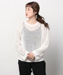 Toironier | Toironier(トワロニエ ) メッシュニット(ニット/セーター)