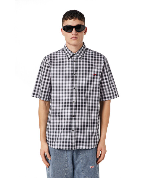 メンズ チェック シャツ ブラウス Diesel ディーゼル のファッション チェック Diesel ディーゼル のシャツ ブラウス メンズ シャツ シャツ ブラウス 50 Offセール