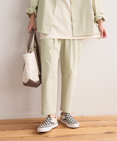 JOURNAL STANDARD relume（ジャーナルスタンダード　レリューム）の「《追加》ALTORITMOテーパードパンツ（その他パンツ・レディース・ブラック/ベージュ/ピンク・36/38/40）」の2枚目の写真