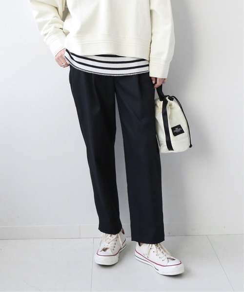 JOURNAL STANDARD relume（ジャーナルスタンダード　レリューム）の「《追加》ALTORITMOテーパードパンツ（その他パンツ・レディース・ブラック/ベージュ/ピンク・36/38/40）」の14枚目の写真