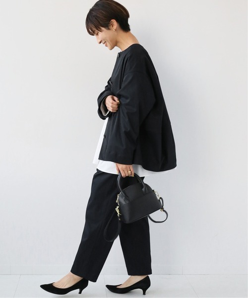 JOURNAL STANDARD relume（ジャーナルスタンダード　レリューム）の「《追加》ALTORITMOテーパードパンツ（その他パンツ・レディース・ブラック/ベージュ/ピンク・36/38/40）」の5枚目の写真