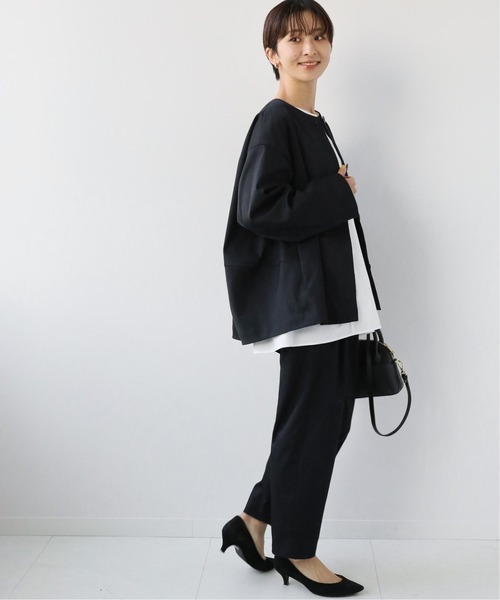 JOURNAL STANDARD relume（ジャーナルスタンダード　レリューム）の「《追加》ALTORITMOテーパードパンツ（その他パンツ・レディース・ブラック/ベージュ/ピンク・36/38/40）」の6枚目の写真