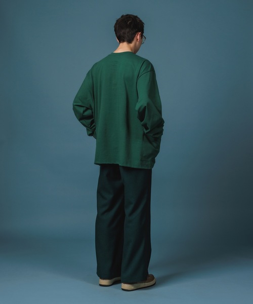 NON TOKYO（ノントーキョー）の「TRAINING SLACKS / NON-22A-0702（スラックス・レディース・ブラック/グリーン/アイボリー・1/2）」の22枚目の写真