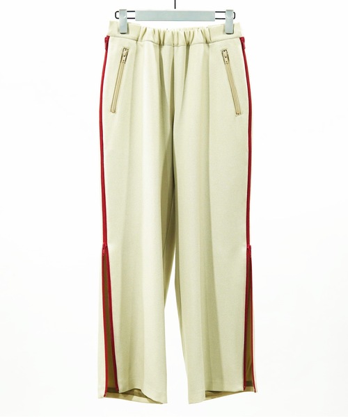 NON TOKYO（ノントーキョー）の「TRAINING SLACKS / NON-22A-0702（スラックス・レディース・ブラック/グリーン/アイボリー・1/2）」の5枚目の写真