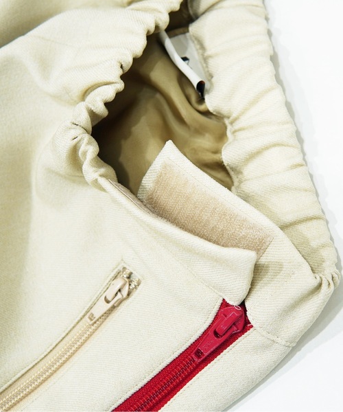 NON TOKYO（ノントーキョー）の「TRAINING SLACKS / NON-22A-0702（スラックス・レディース・ブラック/グリーン/アイボリー・1/2）」の9枚目の写真