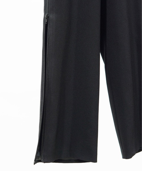 NON TOKYO（ノントーキョー）の「TRAINING SLACKS / NON-22A-0702（スラックス・レディース・ブラック/グリーン/アイボリー・1/2）」の17枚目の写真