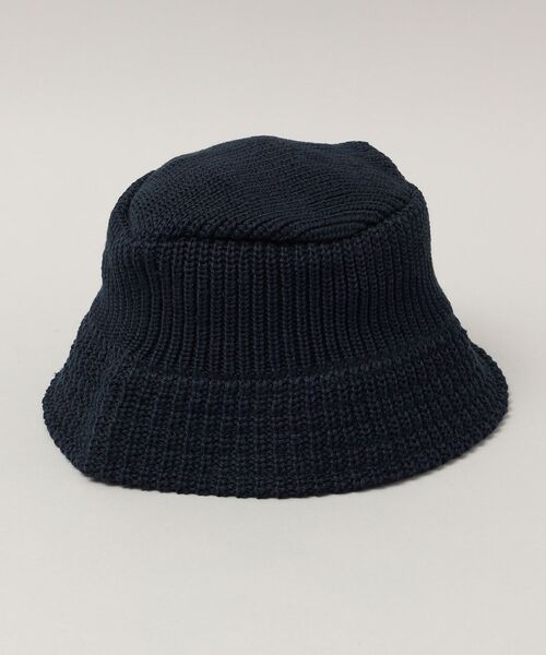 SHIPS（シップス）の「SHIPS: リネン ニット バケット（キャップ・メンズ・グリーン/ネイビー/ブラック/グレー/ベージュ・ONE SIZE）」の5枚目の写真