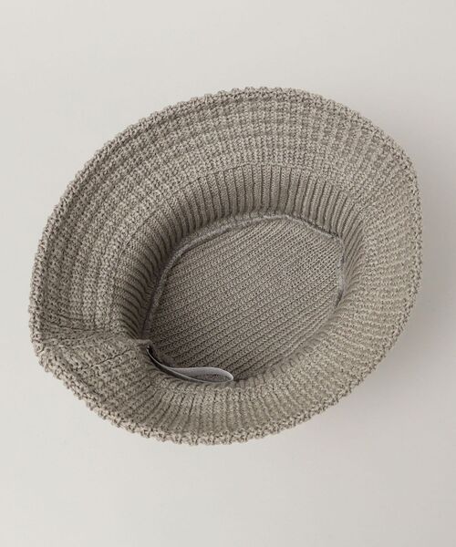 SHIPS（シップス）の「SHIPS: リネン ニット バケット（キャップ・メンズ・グリーン/ネイビー/ブラック/グレー/ベージュ・ONE SIZE）」の7枚目の写真