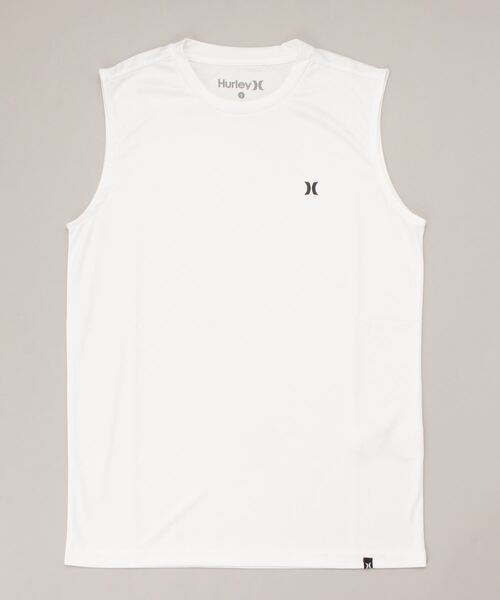 Hurley (ハーレー)の「【Hurley:ハーレー】ハーレー ラッシュガード 水着 / UPF50M RASH SLEEVELESS ICON(ラッシュガード・メンズ・ブラック/ホワイト・X-LARGE/SMALL/MEDIUM/LARGE)」の6枚目の写真