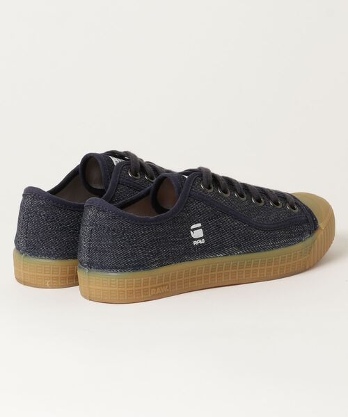G-STAR(ジースター)の「ROVULC ROEL LOW SNEAKERS/デニムスニーカー/ローカット(スニーカー・レディース・ダークネイビー・38/37/36)」の7枚目の写真