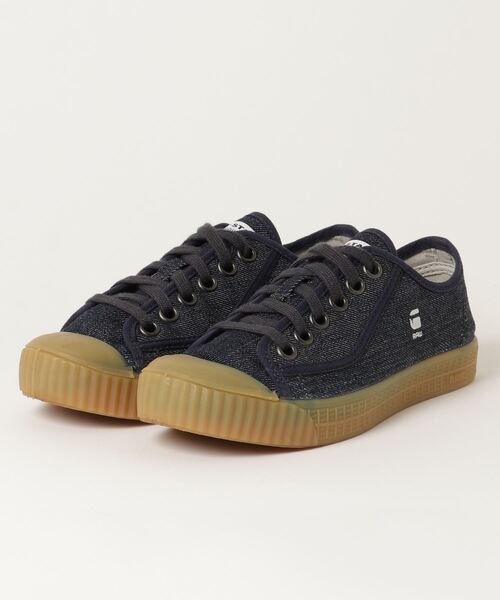 G-STAR(ジースター)の「ROVULC ROEL LOW SNEAKERS/デニムスニーカー/ローカット(スニーカー・レディース・ダークネイビー・38/37/36)」の9枚目の写真