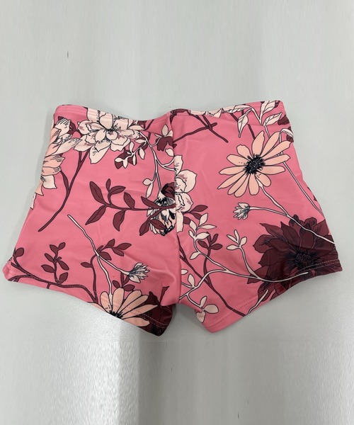 TeddyShop（テディショップ）の「レディース 花柄ツイストバックリボンビキニ+パレオ 3点セット（水着・レディース・ピンク・LL/3L/M/L）」の5枚目の写真