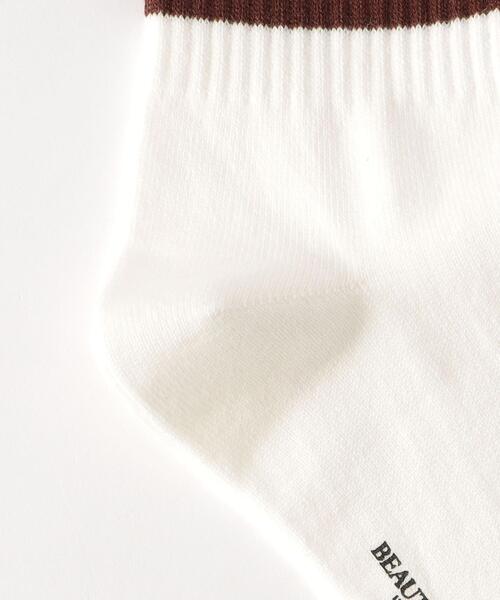 Ch!iii BAG（チーバック）の「【別注】＜ch!iii＞ライン ソックス（ソックス/靴下・レディース・ブラック/ブラウン/ピンク/イエロー・FREE）」の10枚目の写真