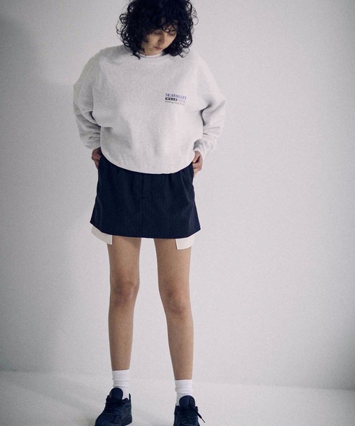 SEA（シー）の「VINTAGE SEAVALLEY WEAR HOUSE 70’s スウェット (UNISEX)（スウェット・レディース・グレー/ブルー・ONE SIZE）」の15枚目の写真